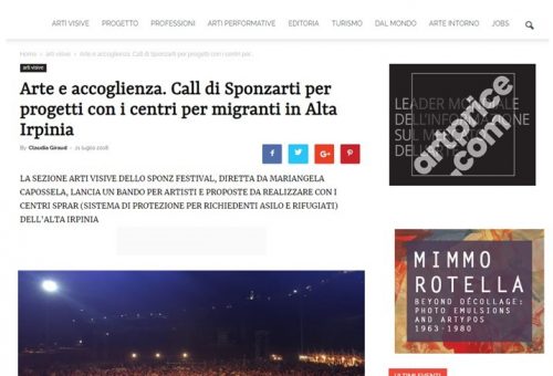 Arte e accoglienza: Sponzarti